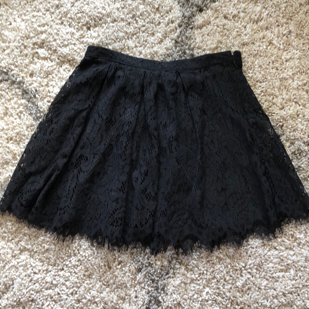 Black skirt